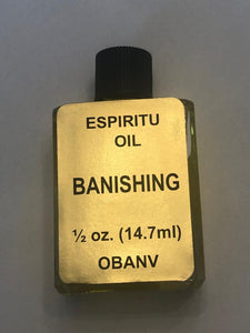 Banishing Oil