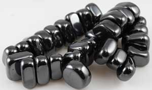 Tumbled  Magnetic Hematite Stones- Half Pound