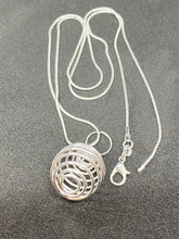 Load image into Gallery viewer, Silver Cage and Necklace